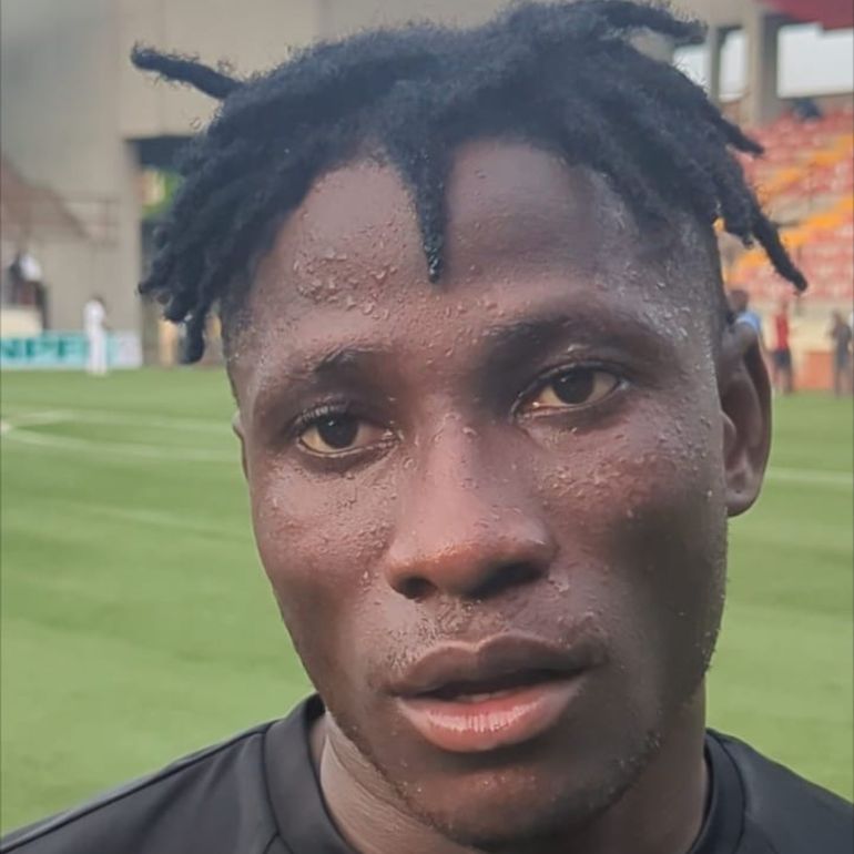 Joel Ezra created three big chances for Enyimba against Kwara United.