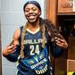 Ogunbowale increased the Wings' record to 4-0 at home this season by making 12 of 21 shots, including five 3-pointers, and dishing out five assists.