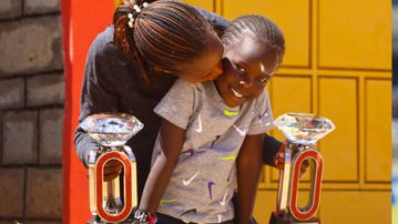 ‘She has given me a lot of extra energy’ - Faith Kipyegon explains the role her daughter has played in her record-breaking performances