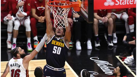 Aaron Gordon leads Denver Nuggets to win against Miami Heat in Game 4