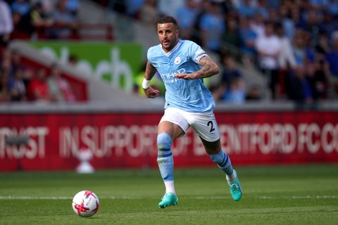 Kyle Walker in action for Manchester City || Image via X formerly Twitter