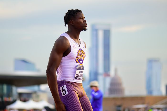 Godson Brume blazes to 9.90s to claim NCAA 100m silver medal