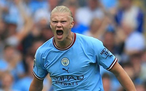 Haaland admits to feeling the pressure as Man City chase historic treble