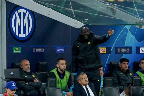 Lukaku left on the bench