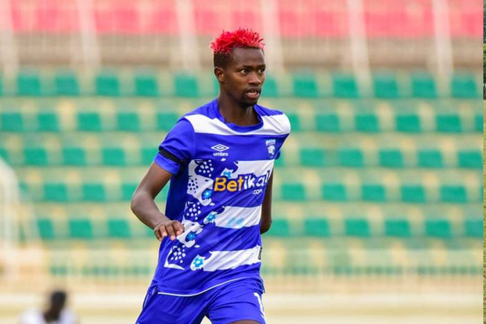 AFC Leopards forward Peter Thiong'o.