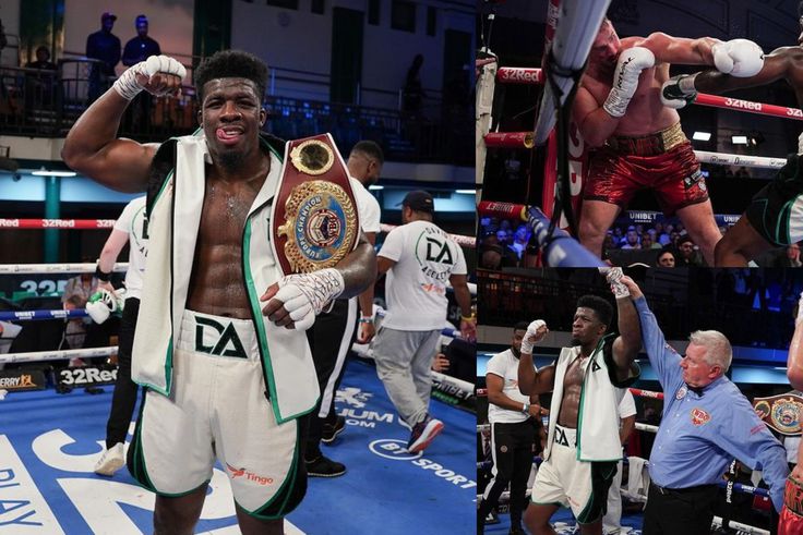 Hailed by WBC heavyweight champion Tyson Fury, Adeleye after victory against Bezus was supposed to contend for the vacant British heavyweight title.