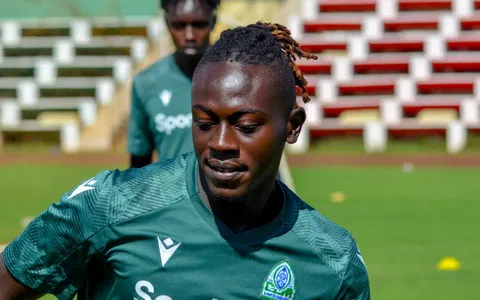 How Levin Odhiambo has dealt with being unable to kick a ball for Gor Mahia two months since joining