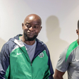 Coach Finidi George and Kelechi Iheanacho of Nigeria during a press conference || Image credit: Imago