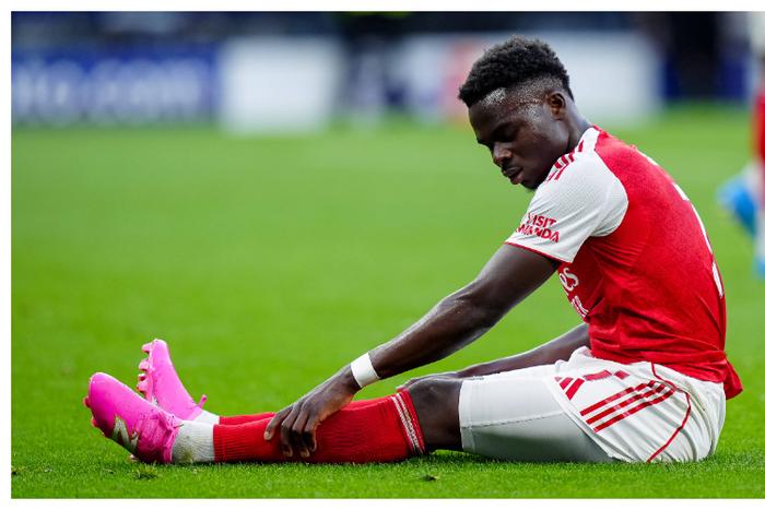 Tuchel worried about Saka’s Injury