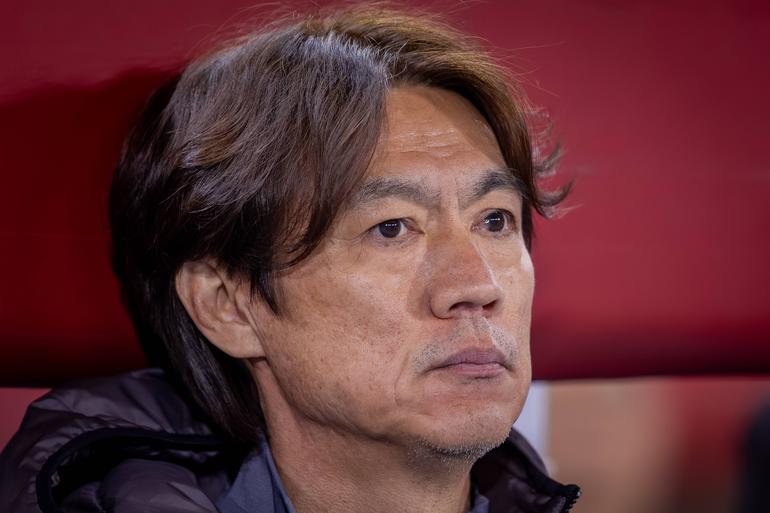 South Korea coach Hong Myung-bo