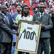 VIDEO: Ronaldo applauds Alex Iwobi as Super Eagles star reaches 100 caps