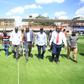 Nairobi Governor Johnson Sakaja at Dandora Stadium.