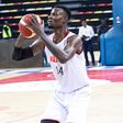 Bush Wamukota of Kenya Morans at the 2023 FIBA AfroCan.