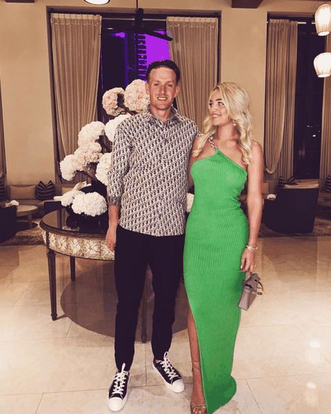 Jordan Pickford and wife Megan