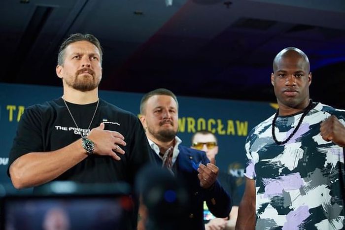 Usyk claims that his ability to continue his illustrious boxing career is due to the Ukrainian people's contributions to the war effort.