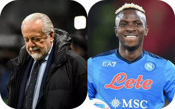 Napoli president not ready to let Victor Osimhen leave