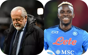 Manchester United fans look away: Napoli president names the only club that can afford Victor Osimhen