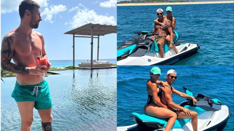 Messi and Ronaldo: Football icons show off vacation beach photos on Instagram
