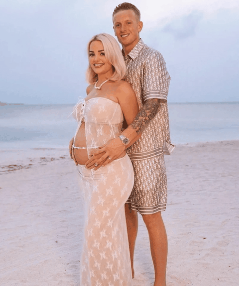 Jordan Pickford and wife Megan expecting second child