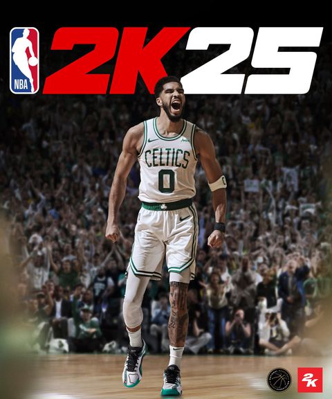 Jayson Tatum is the cover of NBA 2K25