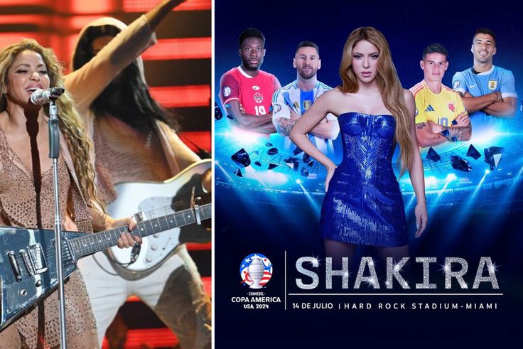 Shakira confirmed to perform at opening ceremony of Copa America 2024 final