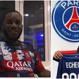 Jay Jay Okocha and Jennifer Echegini at PSG.