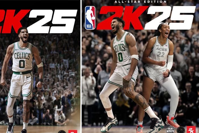 Jayson Tatum unveiled as cover star of NBA 2K25 as Celtic star joins elite list