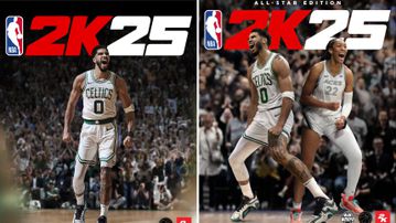 Jayson Tatum unveiled as cover star of NBA 2K25 as Celtics star joins elite list