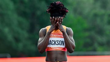 Shericka Jackson’s physiotherapist provides update on her injury scare