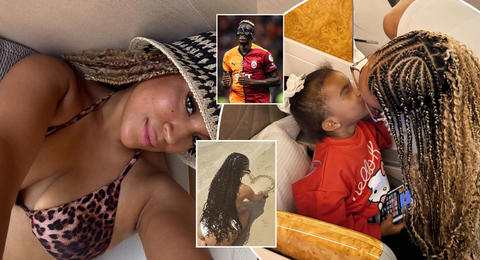 PHOTOS: Osimhen’s girlfriend shares bikini snaps and Labubu collection from Dubai vacation ahead of Galatasaray return