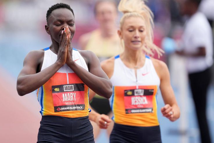 Mary Moraa in Monaco