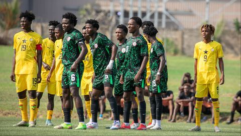 Ghana 1-1 Nigeria: Flying Eagles battle to draw in WAFU Zone B U-20 opener