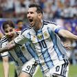 Messi scores for Argentina || Imago