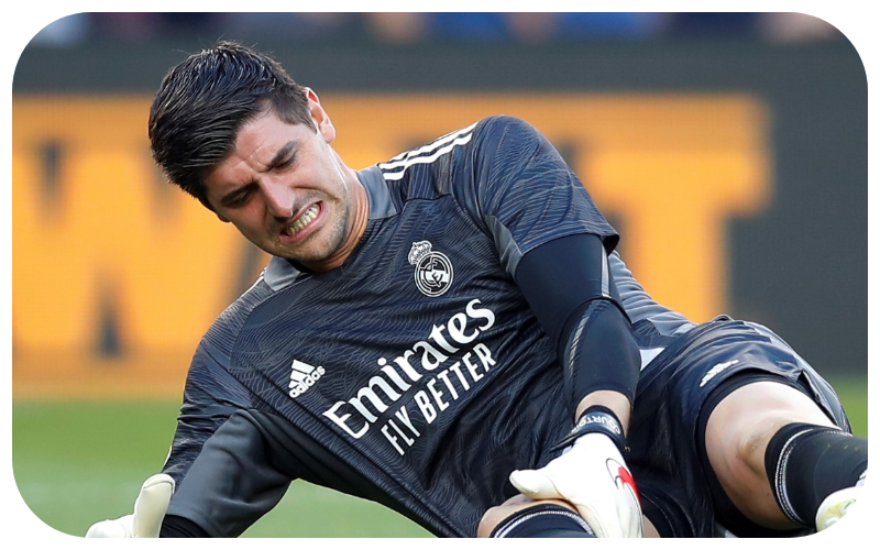 Real Madrid given positive Thibaut Courtois injury update