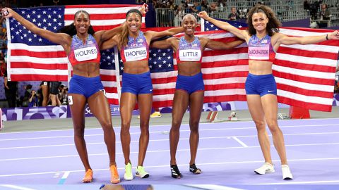 Paris Olympics: USA ran dominant race to clinch 4x400m relay gold with world record nearly broken