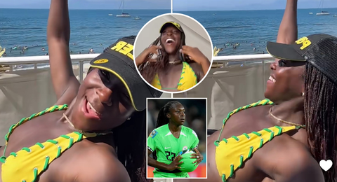 Michelle Alozie reminds fans of her sexy looks with bikini snaps as Super Falcons star enjoys summer break