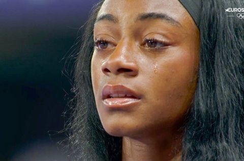 Paris 2024: Touching podium image of Sha'Carri Richardson in tears serves  as a testament to her Olympic redemption - Pulse Sports Nigeria