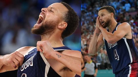 Paris 2024: Steph Curry goes crazy as USA beat France to win Olympic basketball Gold