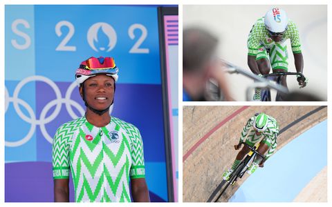 ‘They don't give us the permission’ - Nigerian Olympic Cyclist opens up on training difficulties