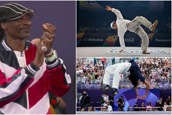 Snoop Dogg was present to declare open the latest Olympic sport - Breaking in Paris 2024.