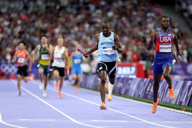Paris 2024: Letsile Tebogo records second-fastest split time in history as he anchors Botswana to 4x400m Olympic silver
