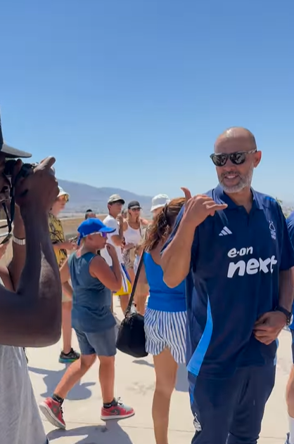 Aina captured images of coach Nuno Espirito Santo | Instagram