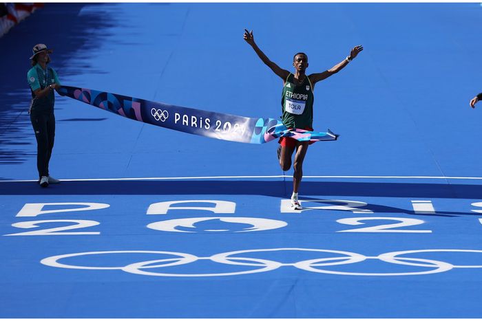 Tamirat Tola, the man with Nigerian name.