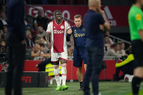 Super Eagles defender Calvin Bassey injured, shines in Ajax big win over Heerenveen