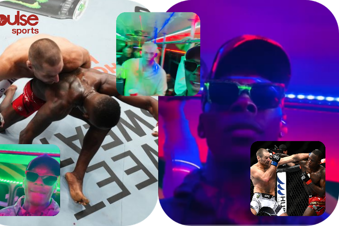 Adesanya seen partying after losing his UFC title