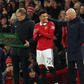 Sancho having a moment with Erik ten Hag || Image credit: Imago