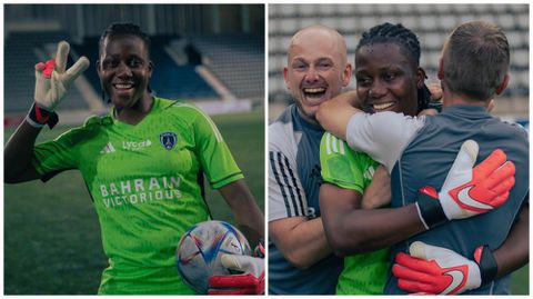 God is the greatest — Super Falcons goalkeeper Nnadozie reacts after breaking Arsenal's heart