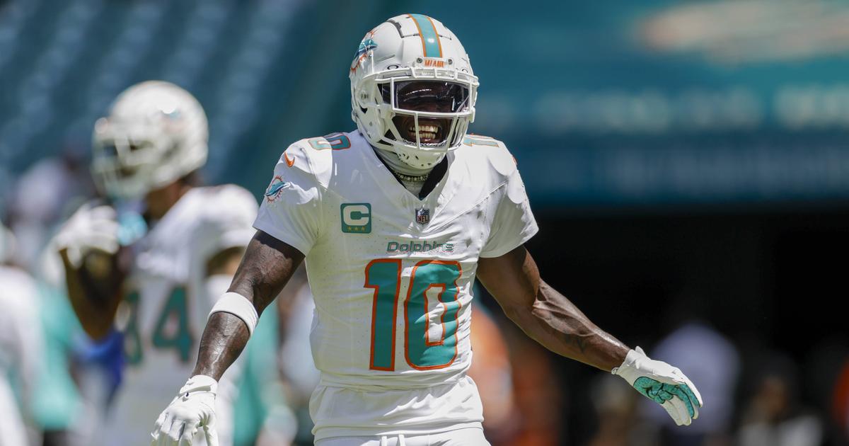 Miami Dolphins' statement in support of their wide receiver Tyreek Hill ...