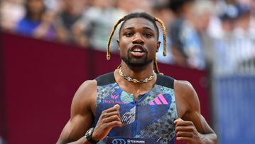 Noah Lyles on how meeting Stan Smith at US Open felt like connecting with history