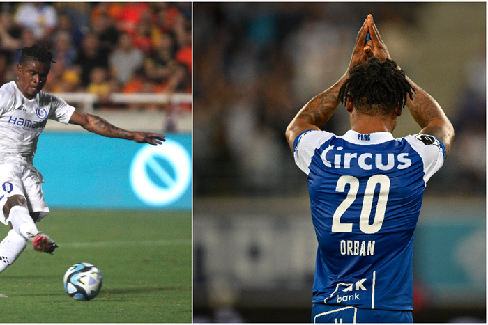 Gift Orban in action for Gent in the Belgian top flight |Pulsesports.ng